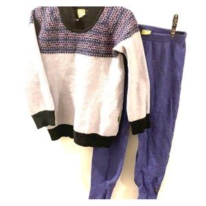 Nui Organics Wool Sweater and Pants Bundle